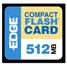 Edge Memory 512MB Premium CompactFlash card.